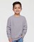 Rabbit Skins® Toddler Classic Crewneck Long Sleeve Fleece Sweatshirt
